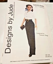 DESIGNS BY JUDE  2009 - LUNCH DATE  - FOR 17" DEEANNA - DD104