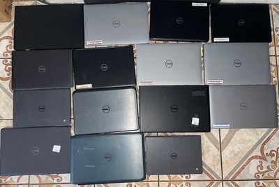 LOT OF 27 DELL LAPTOPS PLEASE READ DESCRIPTION VARIOUS DELLS AND SIZES