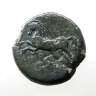 MASSINISSA / MICIPSA NUMIDIA AE27_____Punic Wars______BETRAYED CARTHAGE TO ROME — photo 2
