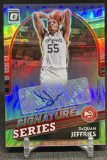 2021-22 Panini Donruss Optic - Signature Series DaQuan Jeffries #SS-DQJ Holo...