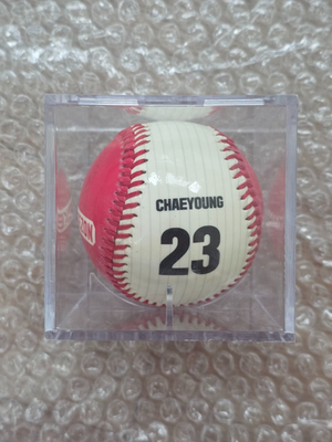 JYP Twice Strikezone Event Prize Baseball CHAEYOUNG | eBay