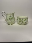 Royal Albert Bone China Laurentian Snowdrop Creamer & Sugar Bowl — photo 5