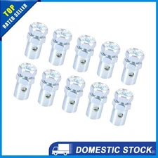 Universal Motorcycle Brake Line Cable Wire Fixed Screws Fastener Pack of 10