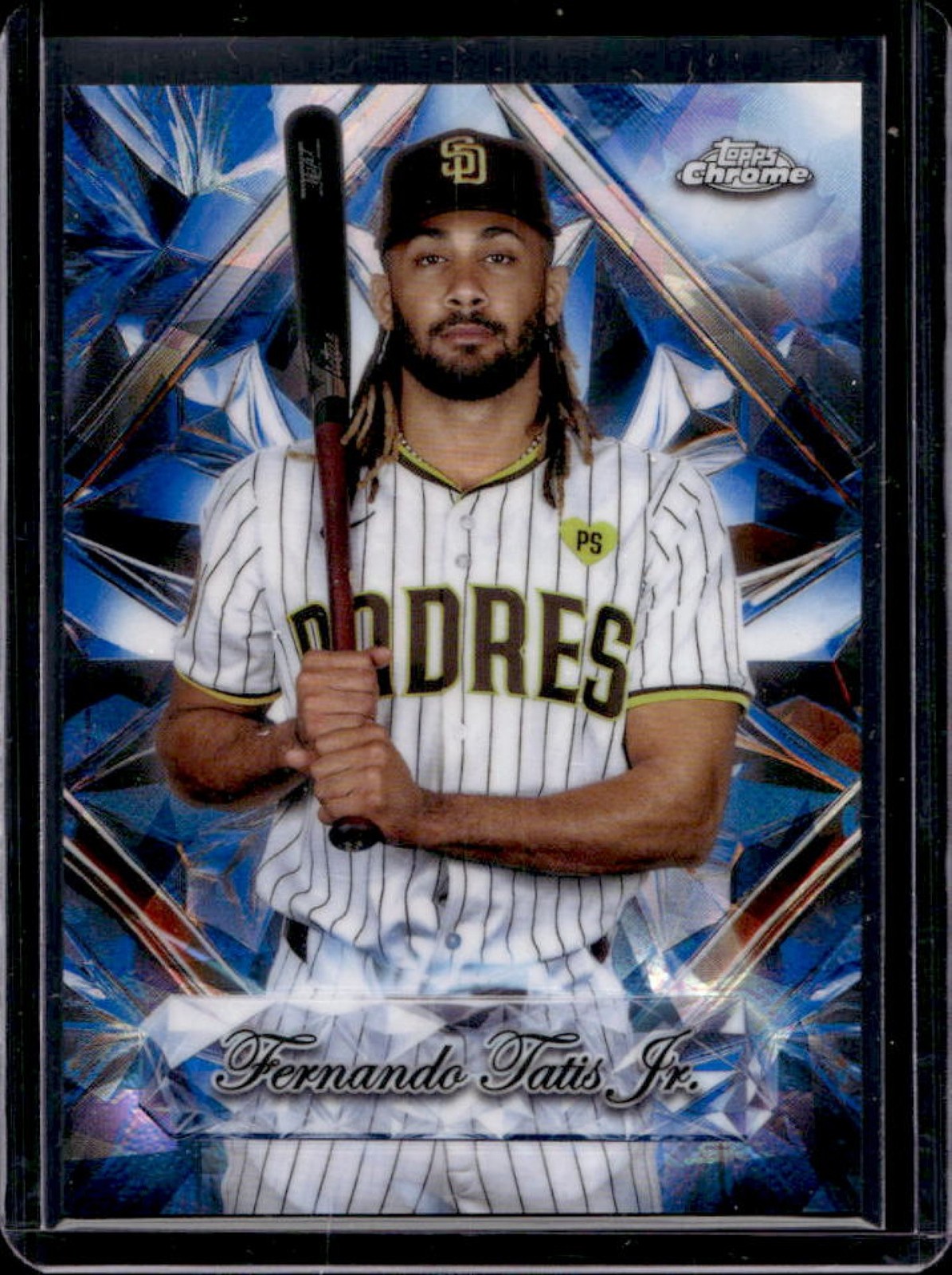 2025 Topps Chrome Sapphire Fernando Tatis Jr. Selections #SS-17 Padres