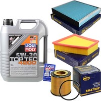 SCT Inspektionspaket 5L Liqui Moly Top Tec 4200 5W-30 FüR Skoda Fabia II 1.2 12V