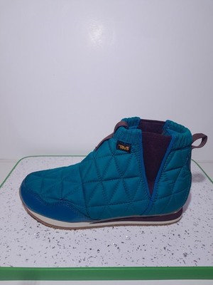 Teva Ember gesteppte gefütterte Damenstiefel UK-Größe 5 gebraucht