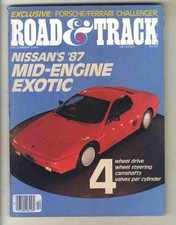 [d5557] 85.12 ROAD&TRACK / Nissan MID4, Chrysler Maserati Convertible...