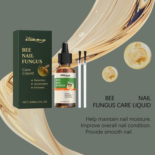 Bee Nail Fungus Care Liquid Improves Nail Appearance Moisturizes Nails/ V4 FAST - Picture 9 of 14