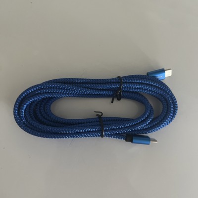 Cleefun USB C To USB C Cable 10 Feet Blue LF-CTCO13bu