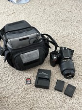 Nikon D3200 Digital SLR Camera 24.2MP Kit with Lens, Bag, Charger, Batteries