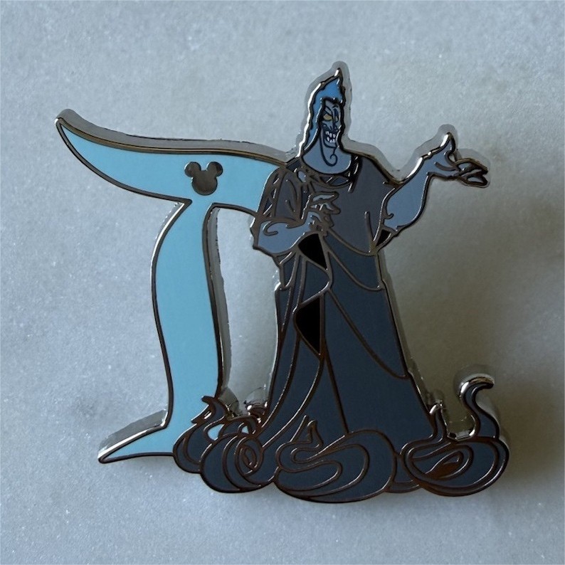 2024 EX DLR Hades Hidden Mickey D Pin