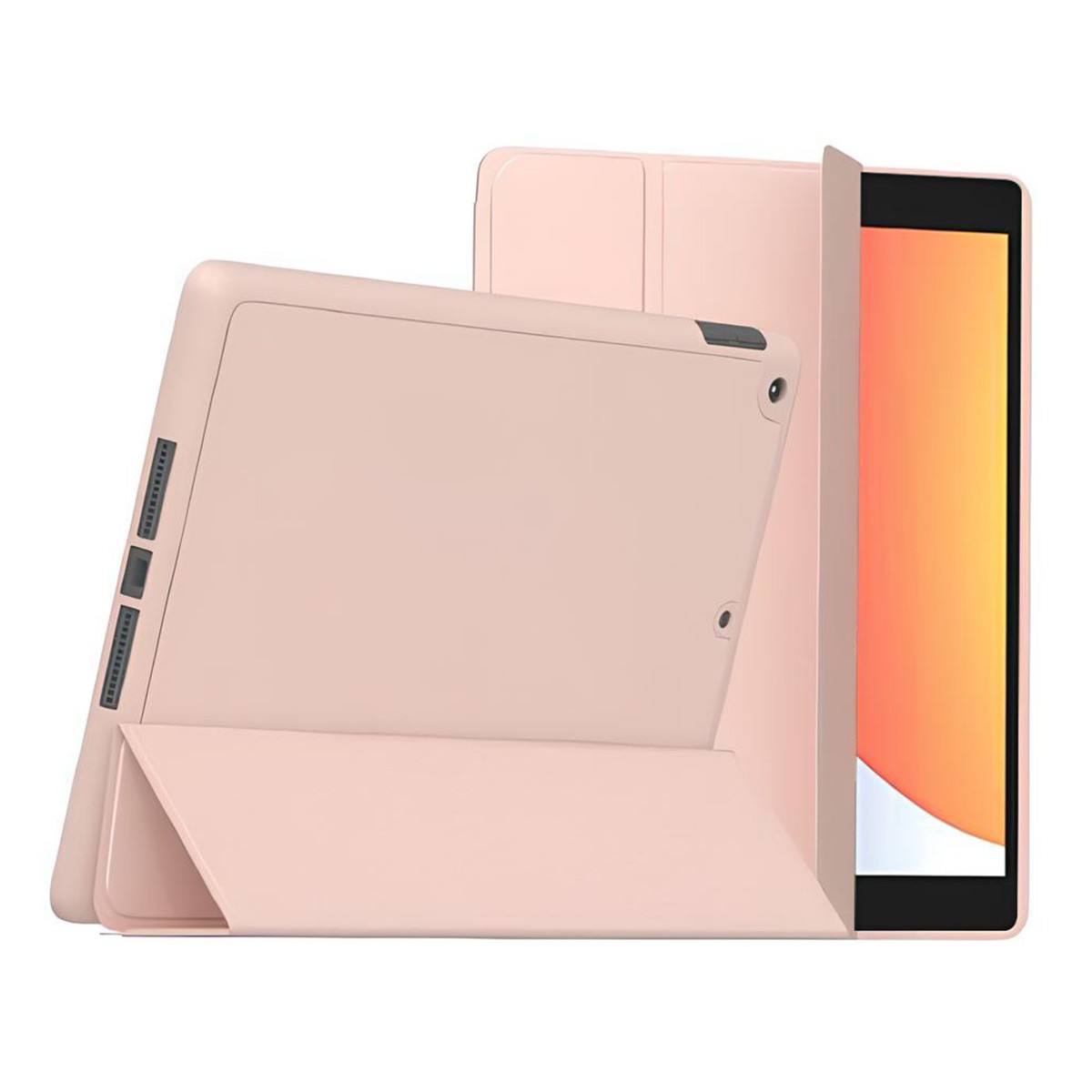 Protection iPad Air 11 pouces MW Folio rose avec support stylet