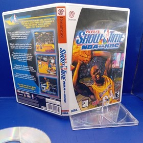NBA Showtime NBA On NBC Sega Dreamcast pal Disc +  case FREE POSTAGE 