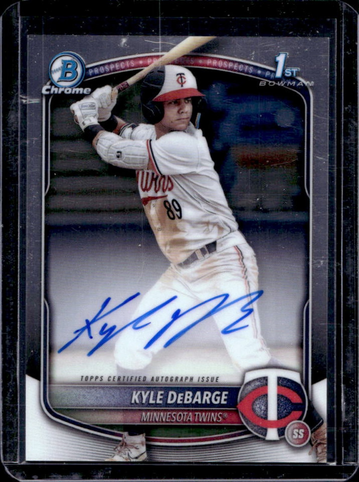 2025 Bowman Kyle DeBarge Chrome Auto 1st #CPA-KD Twins