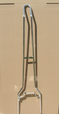 Tall Sissy Bar 49'' Paughco Captain America Chopper Rigid Flat Fender 50-0850 HB
