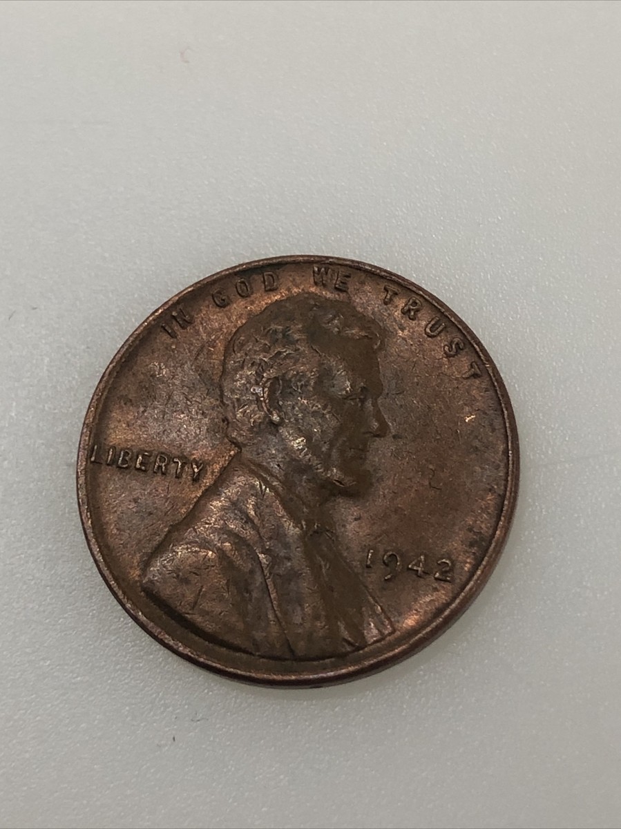 Rare Lincoln 1942 Wheat Penny - No Mint Mark | eBay