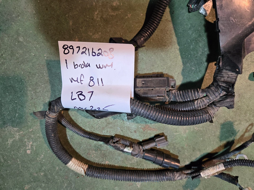 2001 LB7 Duramax Engine Harness 97216208 8972162087 - Image 2 of 4