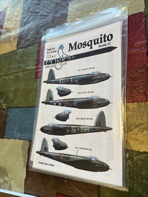 1/72 Eagle Cal #72168 Mosquito FB Mk.VI Decals Pt.1