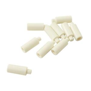 Pack of 2 Utensil Candle 37762 WHITE LEGO Parts NEW