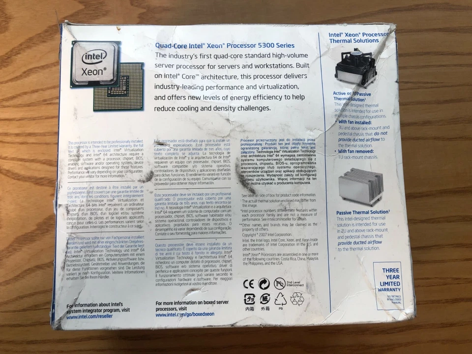 Intel Xeon E5345 2.33 GHz Quad-Core (BX80563E5345P) Processor - Image 2 of 4