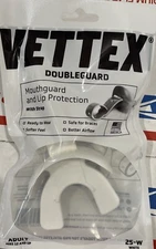 Markwort Vettex Doubleguard Mouthguard for Football, Lacrosse, MMA, Boxing, B...
