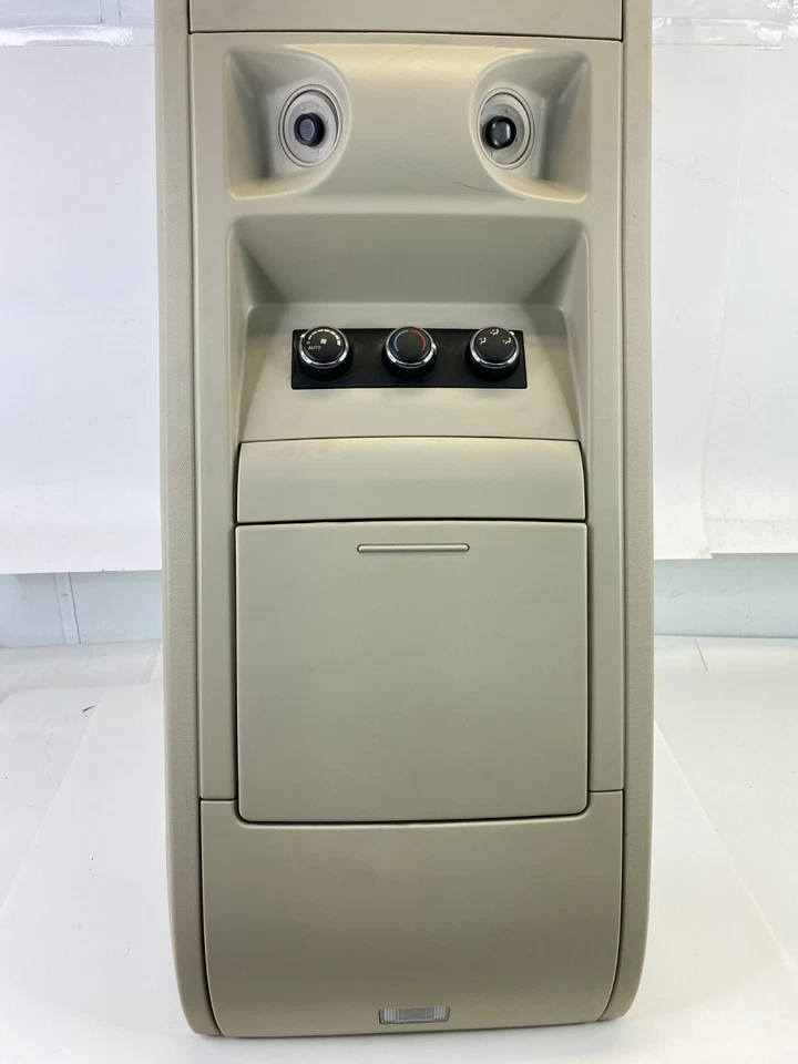 08-16 Chrysler Town & Country Rear Roof Overhead Dual Console w/ Climate Control - Imagem 3 de 4