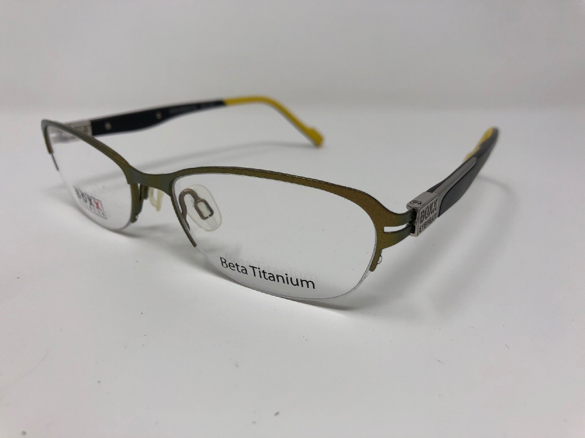 BOXX EYEWEAR BETA TITANIUM BTN-003A-F10 52-16-142 Black