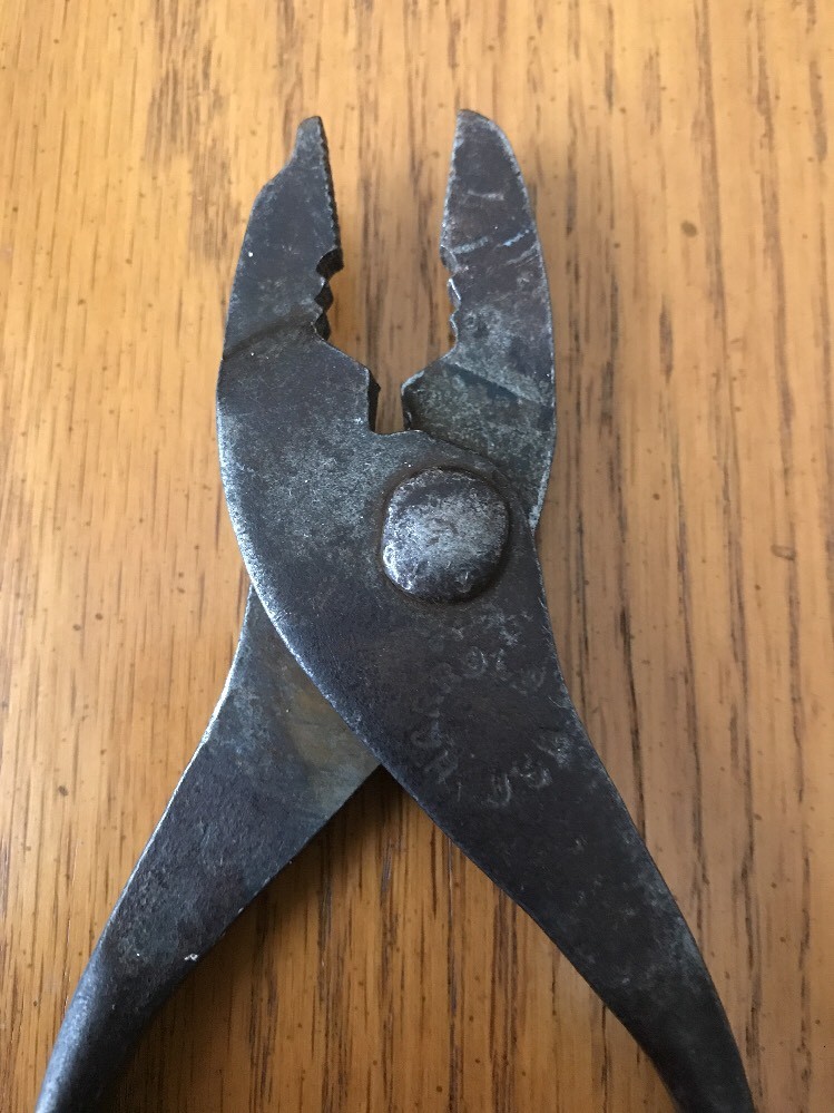 Vintage Harrold USA Thin Nose Slip-Joint Pliers 6.5