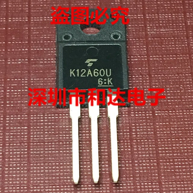 10 x K12A60U TK12A60U NChannel MOSFET Transistor TO220F eBay