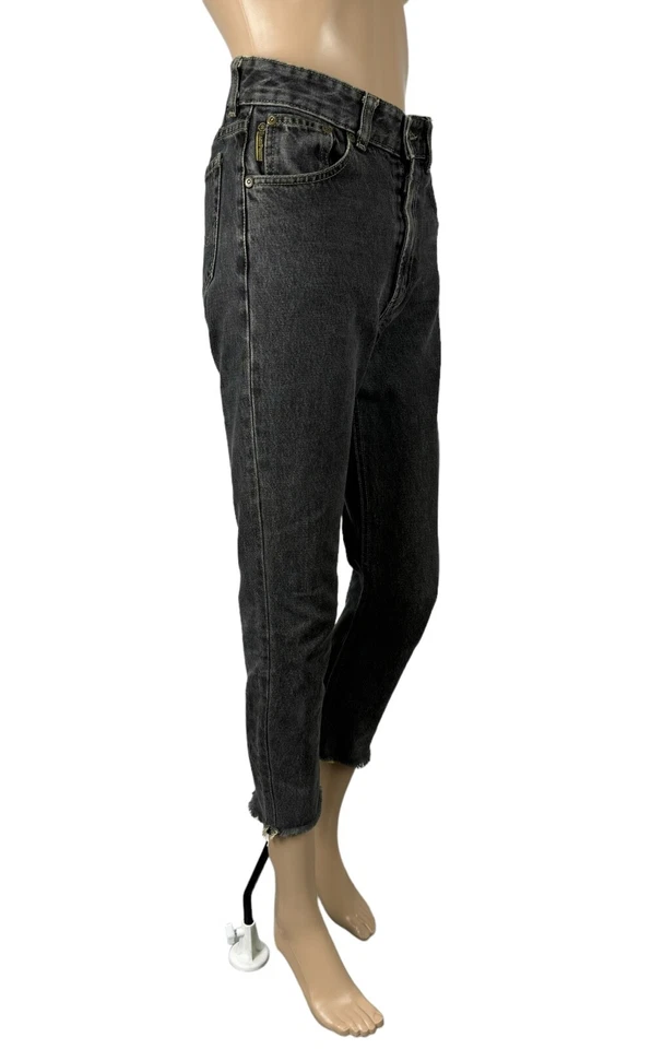 Pantalones de mezclilla cortos Belstaff Black Prince impermeables para mujer talla 40 Foto 3 de 4