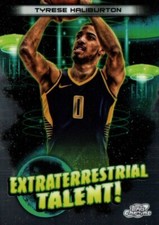 2023-24 Topps Cosmic Chrome - Extraterrestrial Talent Tyrese Haliburton #ET-9