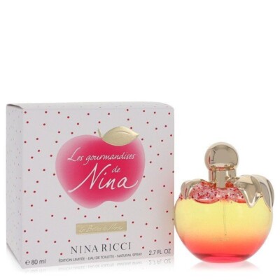 Les Gourmandises De Nina by Nina Ricci 2.7 oz-80 ml Edt For Women New & Sealed