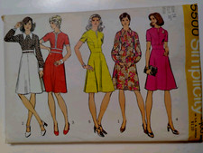Dress A Line 14 Simplicity 5500 Sewing Patter...