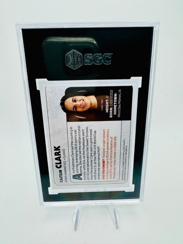 2021 SI for Kids - Caitlin Clark Rookie Card #997 - SGC Authentic / Free Ship! - Picture 2 of 2