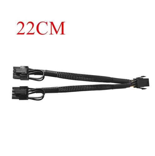 10× PCI Express 6-pin to Dual 8-pin (6+2 pin) GPU Video Card Power Adapter Cable - 第 10/10 張圖片
