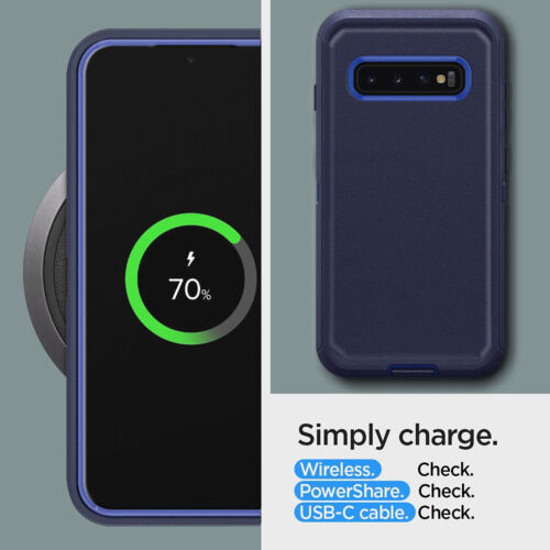 Für Samsung Galaxy S10/S10E/S10 Plus Hybrid Hülle Stoßfest Robust Cover - Bild 2 von 69