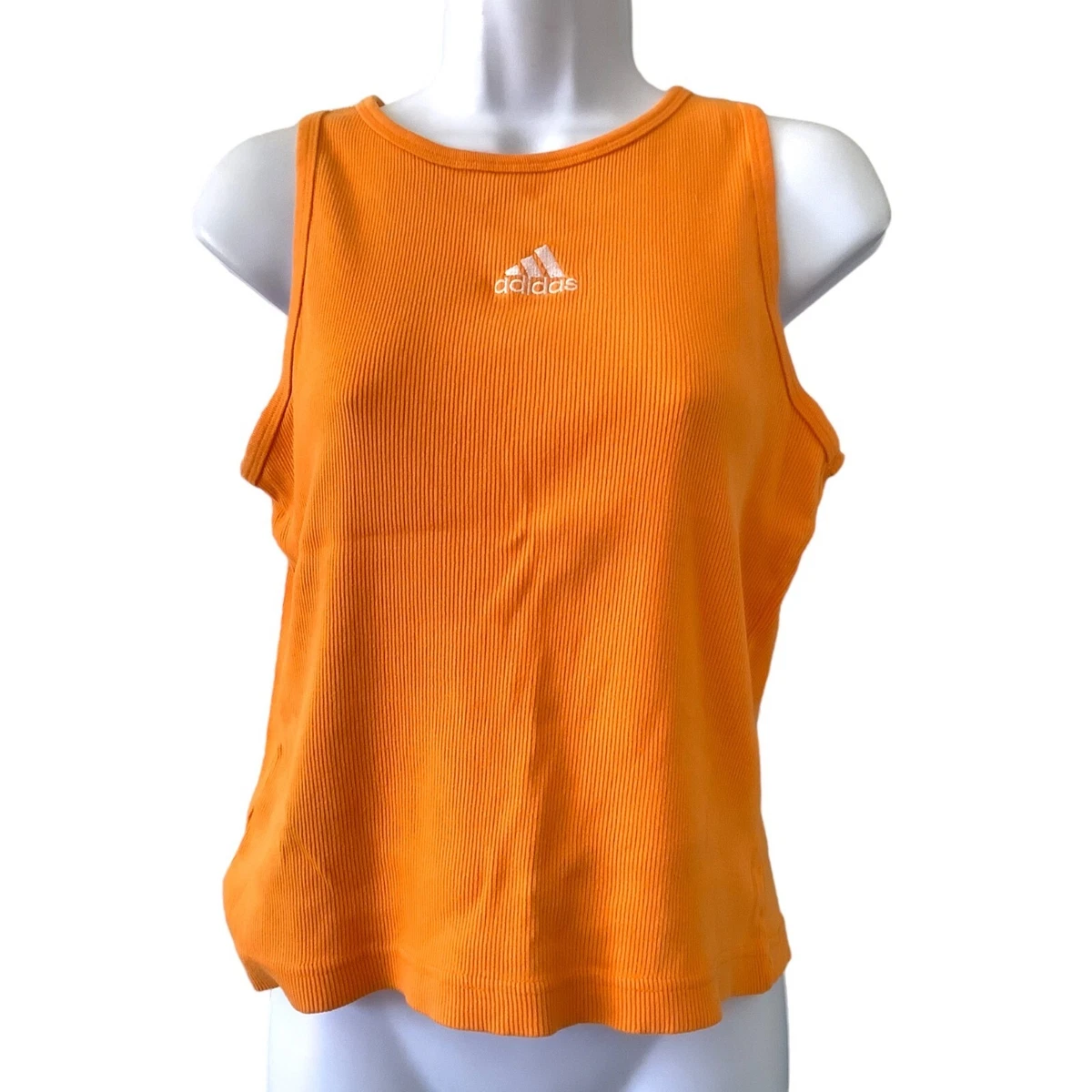 Adidas orange tank clearance top