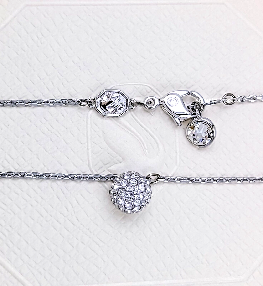 スワロフスキー　チェーンネックレスBound Large Necklace スワロフスキー チェーンネックレスBound Large Necklace