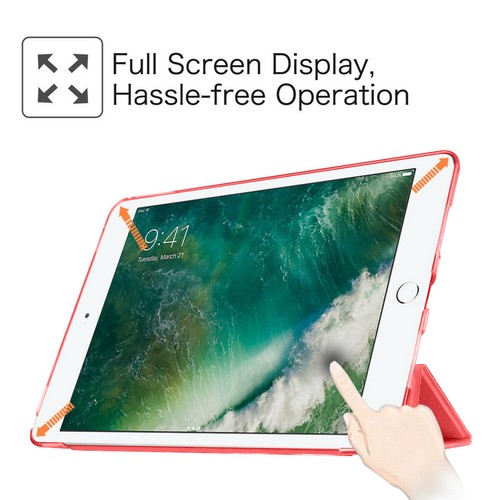 For iPad 6th 5th Generation 9.7'' 2018 Hard Shell Flip Stand Cover Smart Case - Picture 49 of 84