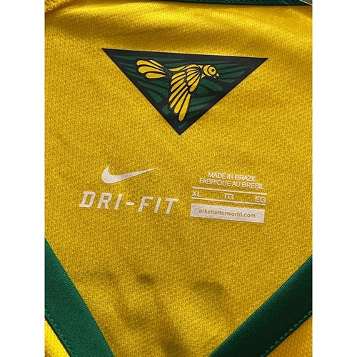 Nike Dri-Fit Brazil 2014 Brandon Home National Team Jersey - Picture 5 of 7