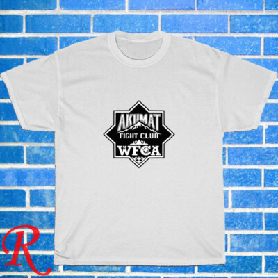 T-shirt Akhmat Fight Club Tribute - Unisexe, Coton épais, Taille S à 5XL - Marque Gildan, Fabriqué Aux USA - Neuf Sans étiquettes
