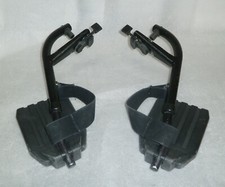 SET OF WHEELCHAIR FOOT REST GOOD CONDITION WITH MOUNT PLATES DIMENSION AS PHOTO