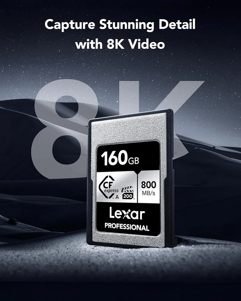Lexar Professional SILVER Series CFexpress Type A Card 160GB - Image 2 of 3