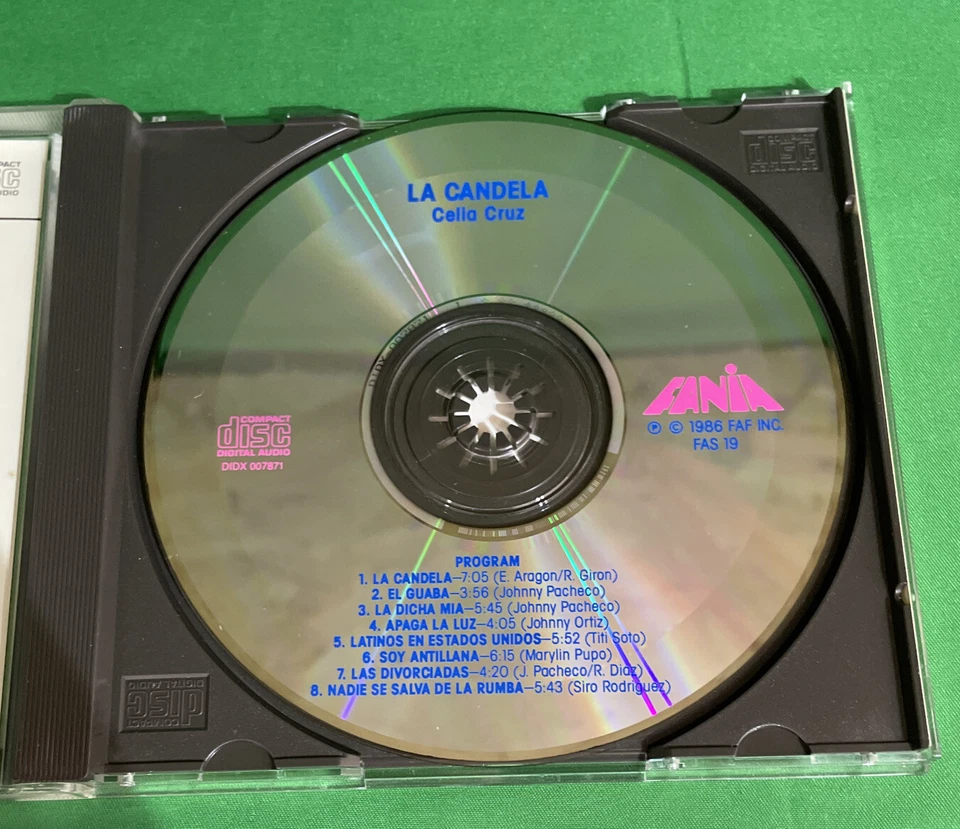 CELIA CRUZ ** La Candela **1986 - Imagem 3 de 4