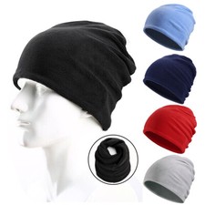 Winter Warm Cap Windproof Fleece Hat Skull Cap Ponytail Beanie Hat for Men Women