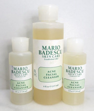 MARIO BADESCU SKIN CARE ACNE FACIAL CLEANSER 6 OZ  2 OZ 2 - 3PCS SET