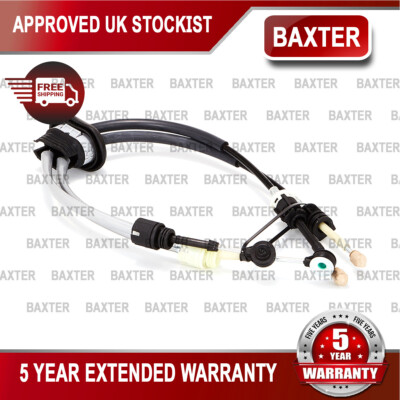 Fits Expert Dispatch 1.6 HDi 2.0 Baxter Gear Selector Cables Set Manual 2444GR