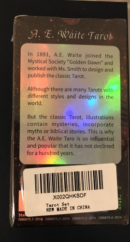 A.E. Waite Tarot Deck Classic Tarot - Picture 2 of 2
