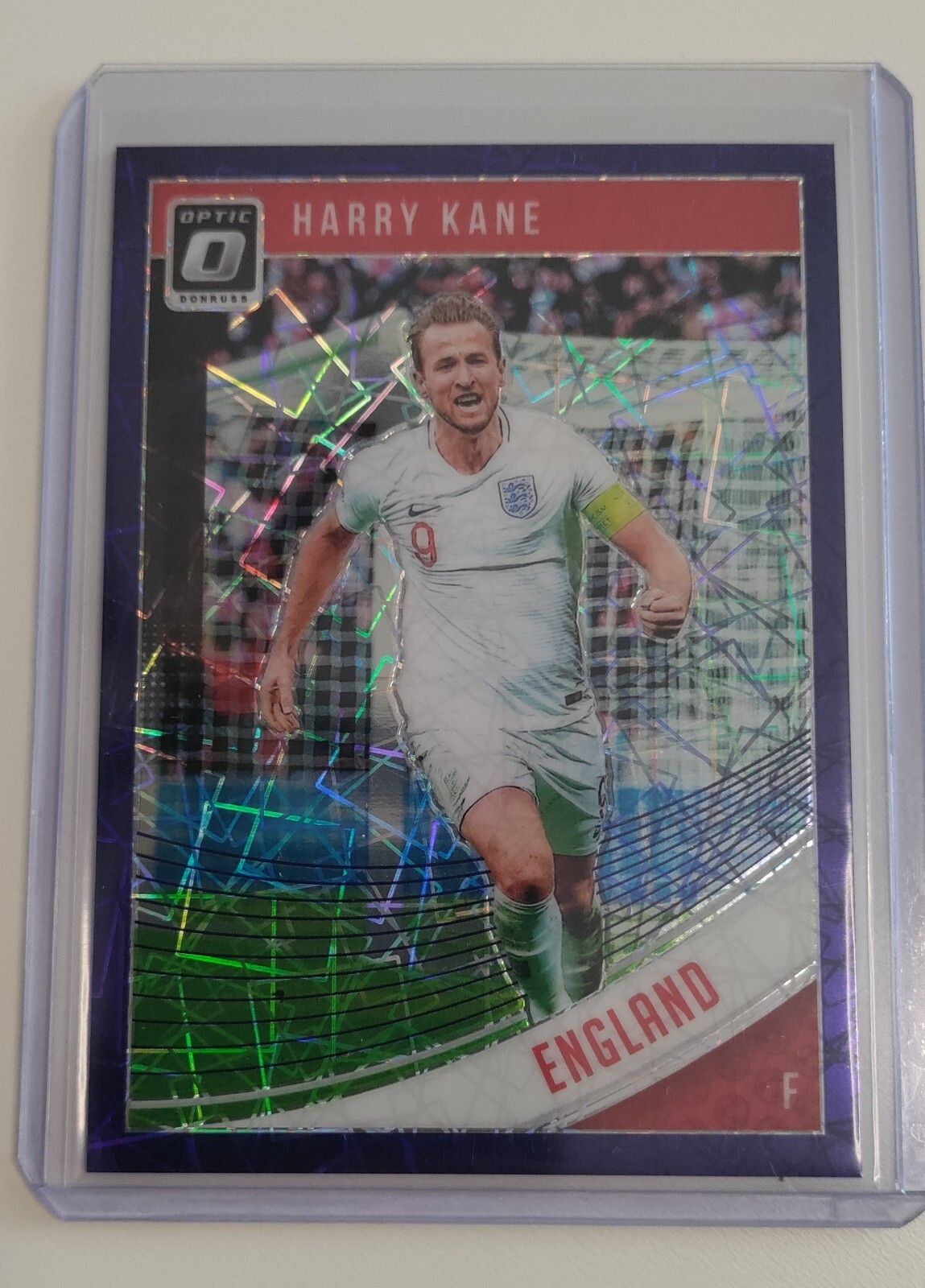2018-19 Panini Donruss Optic Purple Velocity /125 Harry Kane #123