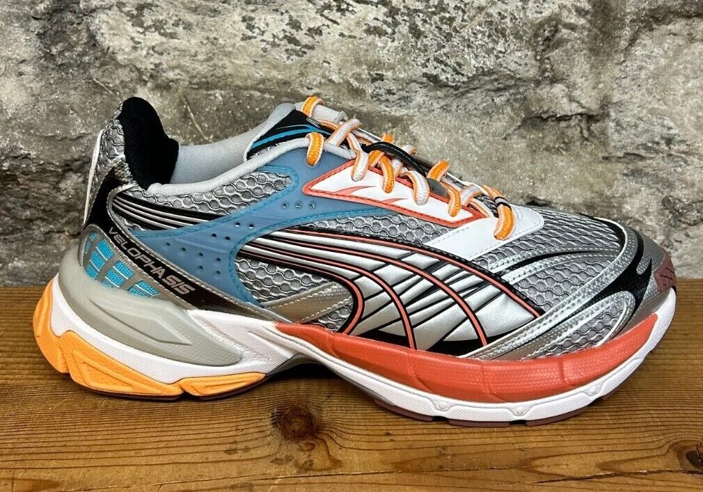 PUMA VELOPHASIS PHASED 389365 02 PEPERONCINO IN POLVERE NUOVO IN SCATOLA